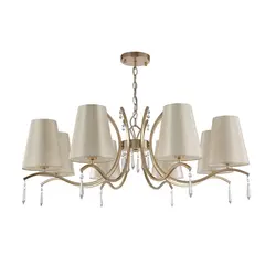 Подвесная люстра Crystal Lux Renata SP8 Gold, фото 
